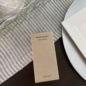 NIB Fount Society HYDRATING SERUM Hyaluronic Acid + Copper Tripeptide-34 2oz